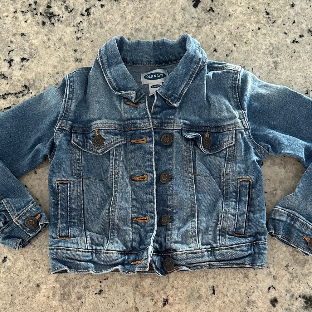 Old navy girls Jean jacket XS 5